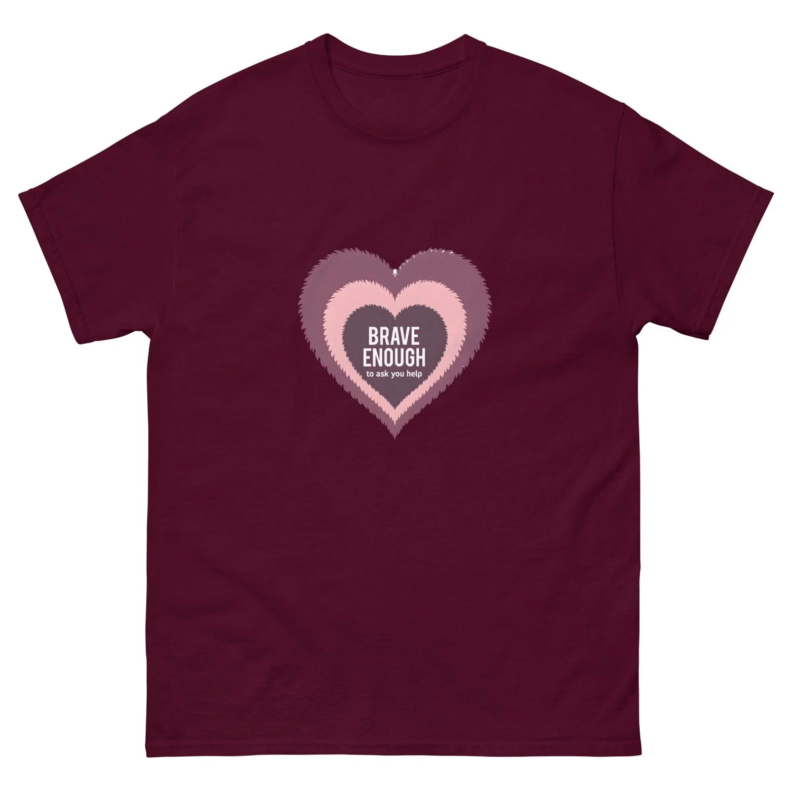 Brave Enough To Ask For Help Unisex Mental Health - Adult & Kids T-Shirts, Sweatshirts & Hoodies apparel design preview 1