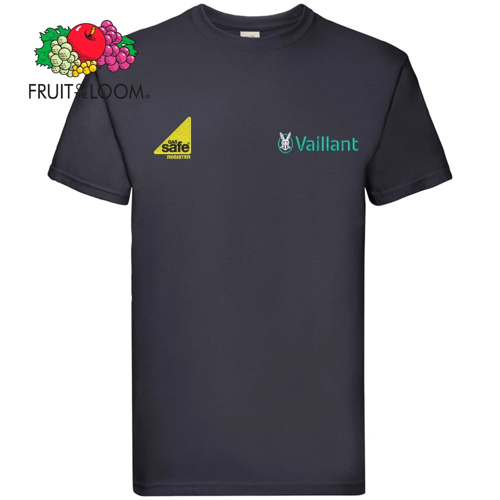 Embroidered Gas Vaillant Fruit of loom- work wear - Adult & Kids T-Shirts, Sweatshirts & Hoodies apparel design preview 1