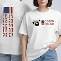 Creed Fisher American Flag - Adult & Kids T-Shirts, Sweatshirts & Hoodies apparel design preview 1