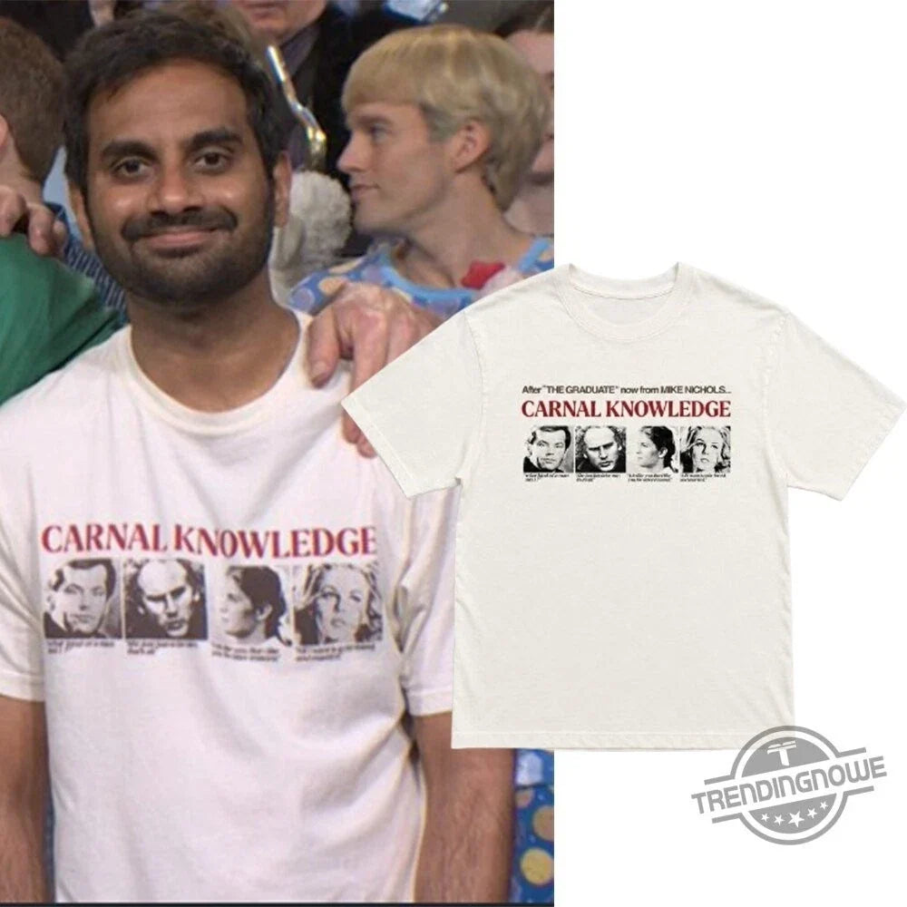 Aziz Ansari Carnal Knowledge - Adult & Kids T-Shirts, Sweatshirts & Hoodies apparel design preview 1