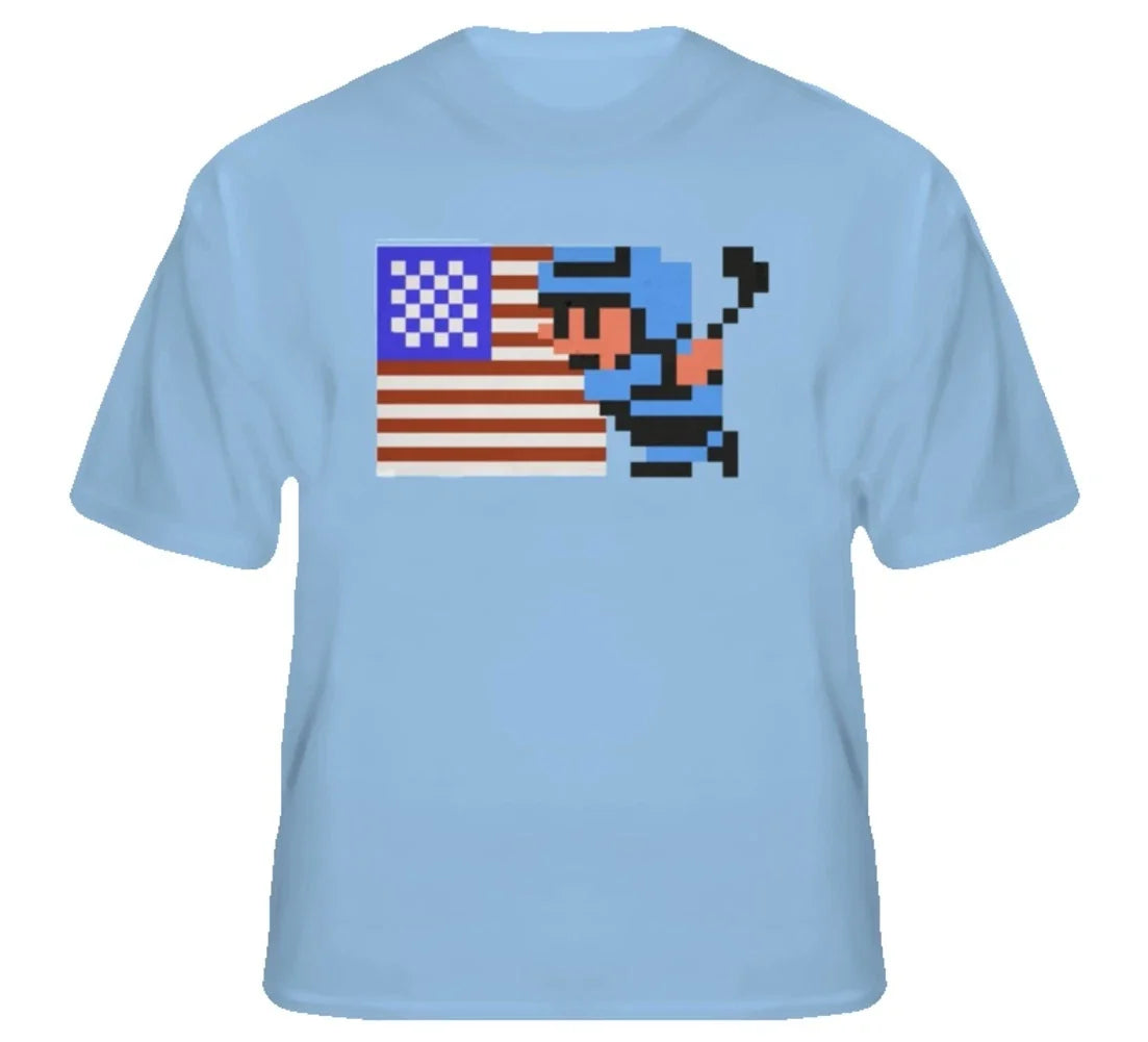 NES Ice Hockey Classic sochi olympics - Adult & Kids T-Shirts, Sweatshirts & Hoodies apparel design preview 1