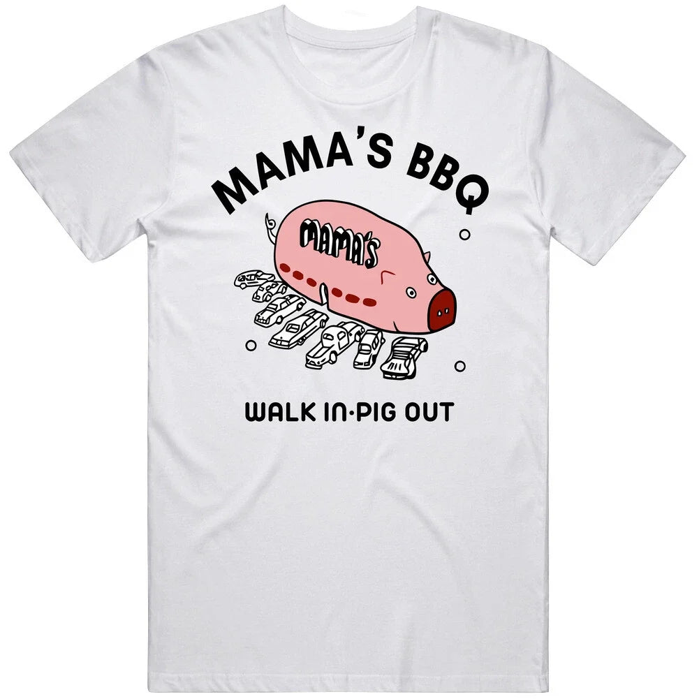 Mama's Bbq Walk In Pig Out Iasip - Adult & Kids T-Shirts, Sweatshirts & Hoodies apparel design preview 1