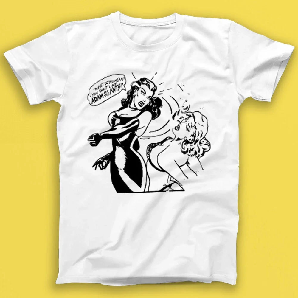 Adam And The Ants Punch Fighting Girls Pop Rock Music - Adult & Kids T-Shirts, Sweatshirts & Hoodies apparel design preview 1