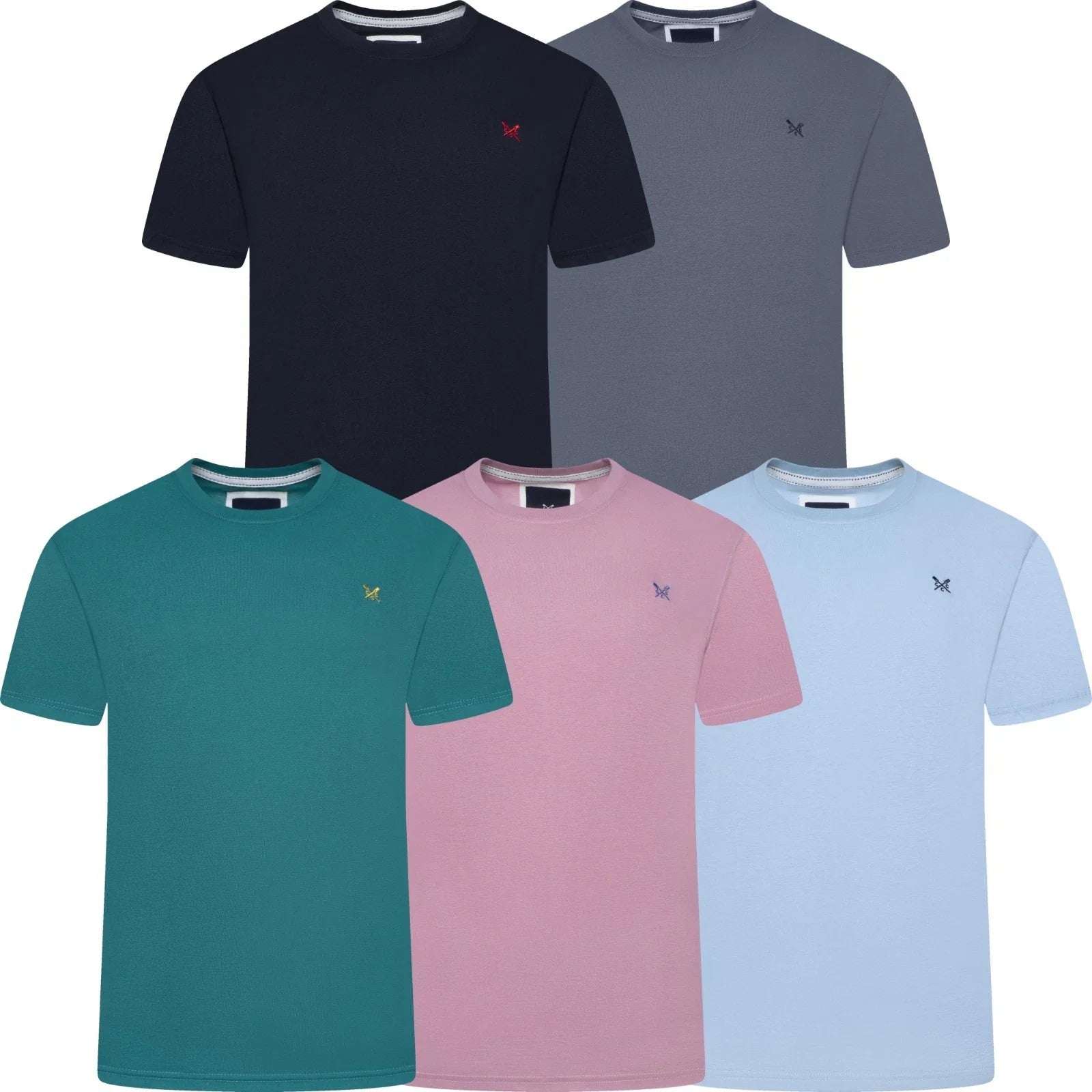 Mens Crew Clothing Co Cotton Short Sleeve Round Neck - Adult & Kids T-Shirts, Sweatshirts & Hoodies apparel design preview 1