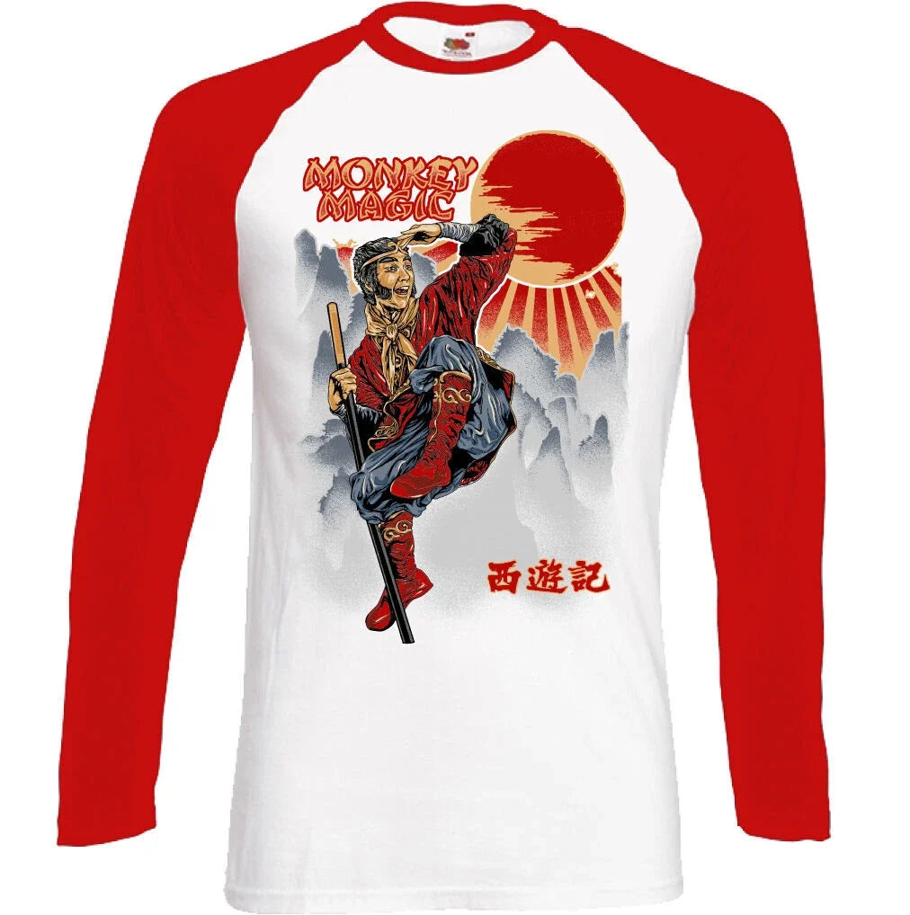 MONKEY MAGIC Mens Retro Chinese Fantasy TV Show - Adult & Kids T-Shirts, Sweatshirts & Hoodies apparel design preview 1