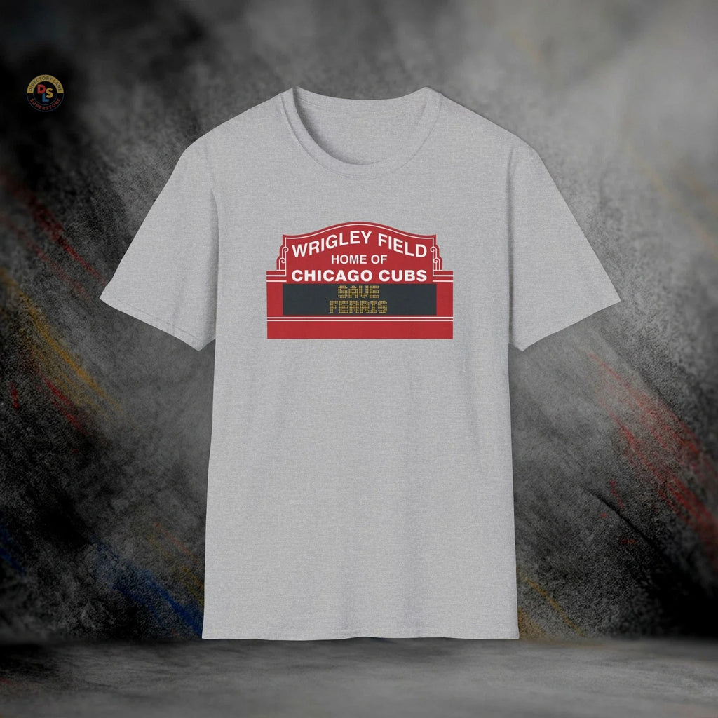 Save Ferris Wrigley Field Bueller's Day Off Softstyle - Adult & Kids T-Shirts, Sweatshirts & Hoodies apparel design preview 1