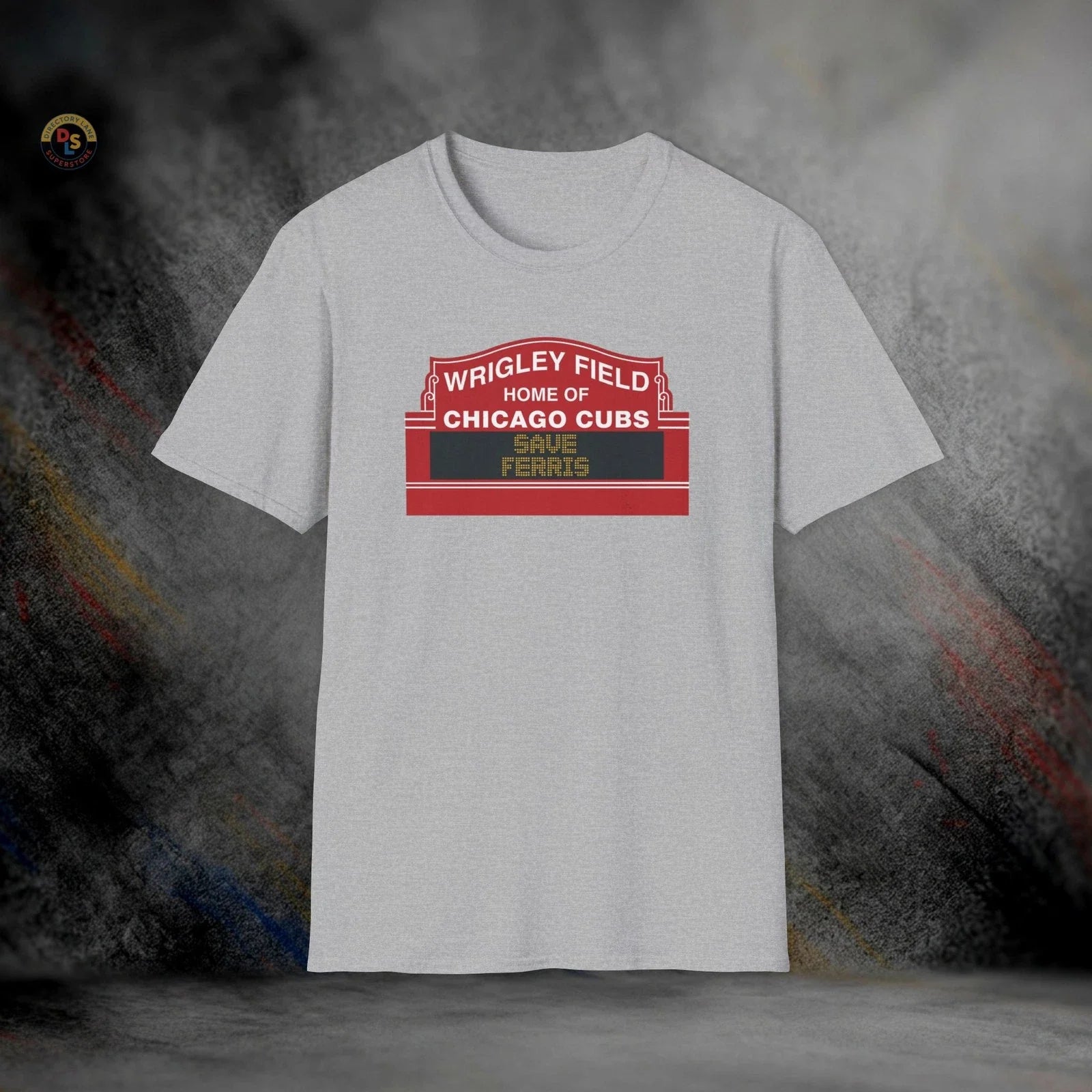 Save Ferris Wrigley Field Bueller's Day Off Softstyle - Adult & Kids T-Shirts, Sweatshirts & Hoodies apparel design preview 1