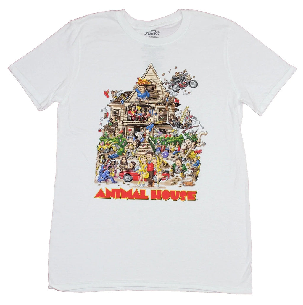 Animal House Mens Classic Movie Poster Crazy Image - Adult & Kids T-Shirts, Sweatshirts & Hoodies apparel design preview 1
