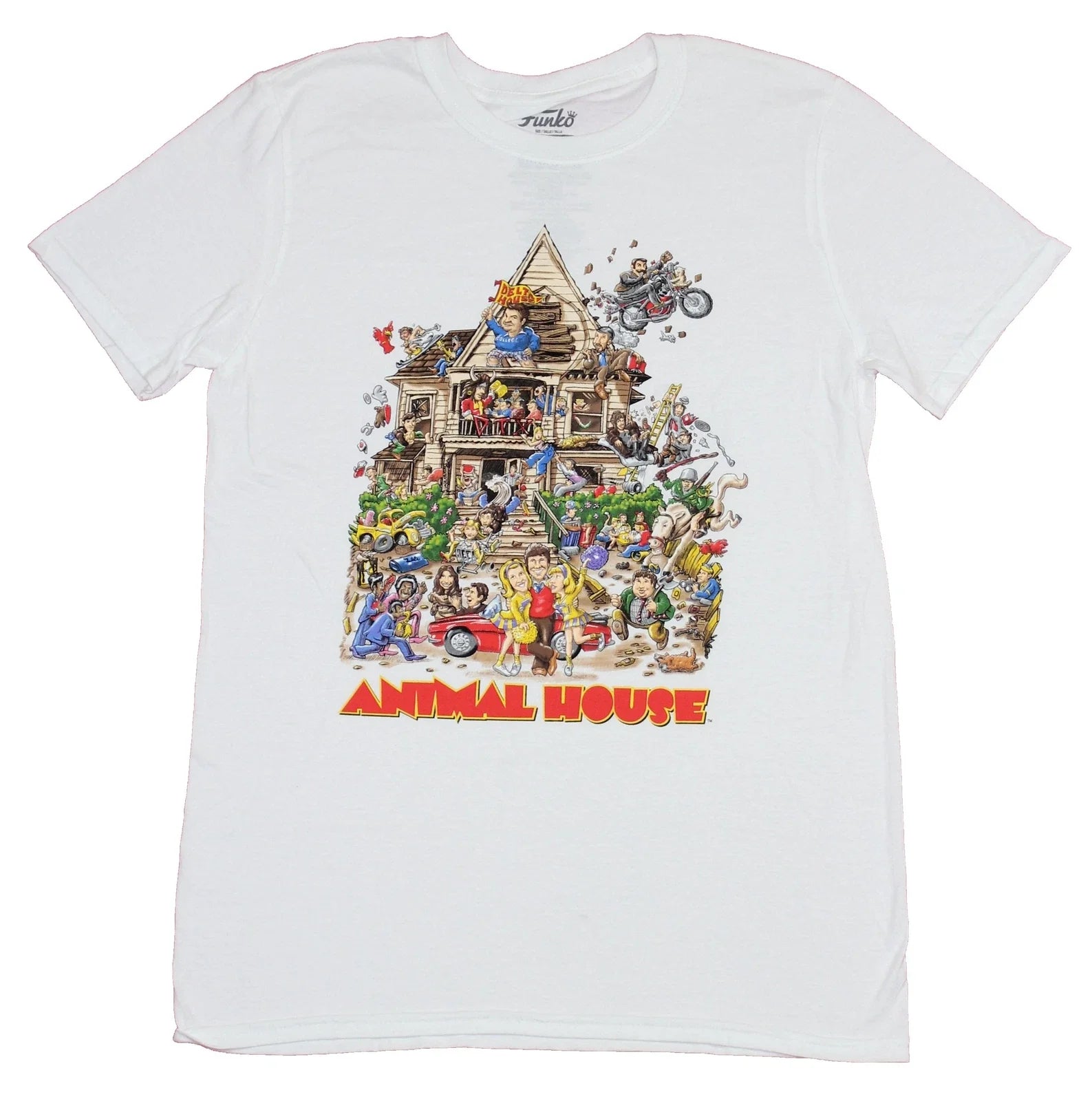 Animal House Mens Classic Movie Poster Crazy Image - Adult & Kids T-Shirts, Sweatshirts & Hoodies apparel design preview 1