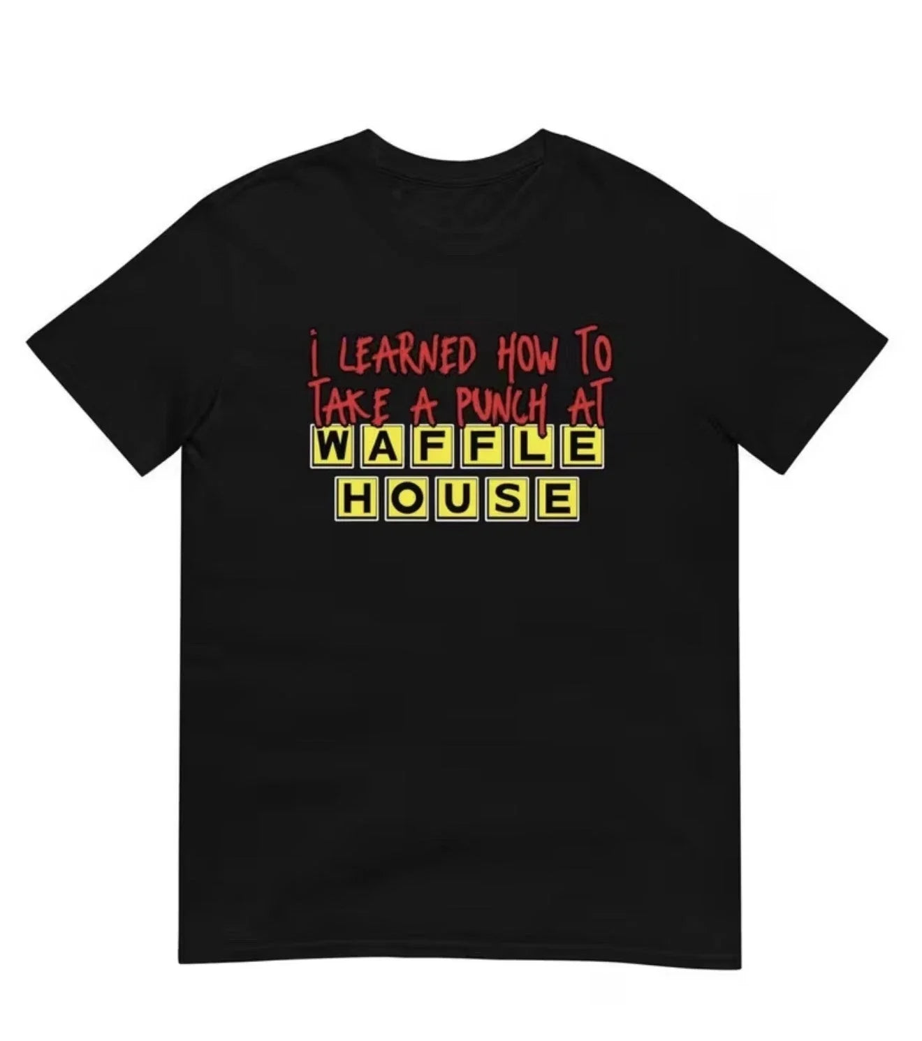 Waffle House Graphic Unisex Sizes S To XXXL - Adult & Kids T-Shirts, Sweatshirts & Hoodies apparel design preview 1