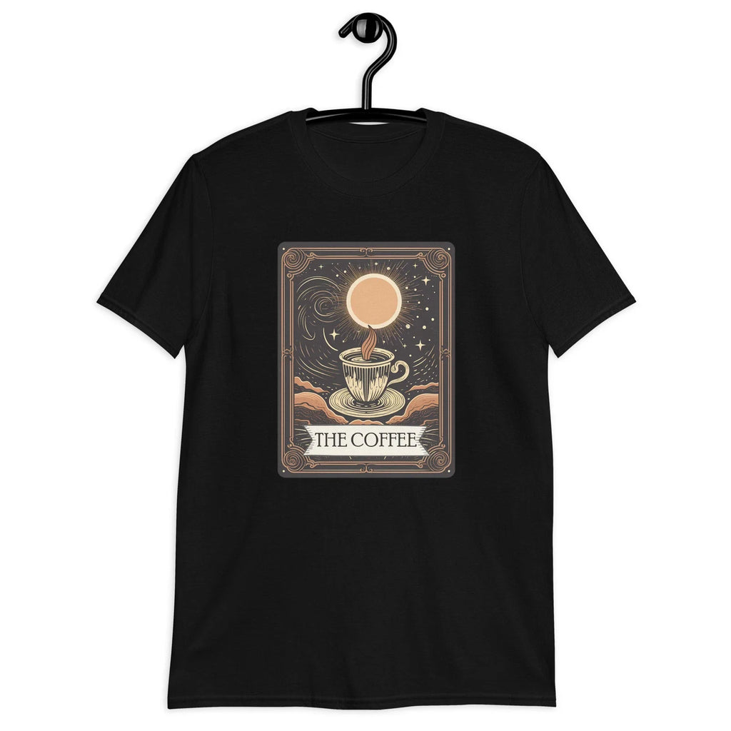 Tarot Card The Coffee Caffeine Clairvoyance Mystic - Adult & Kids T-Shirts, Sweatshirts & Hoodies apparel design preview 1