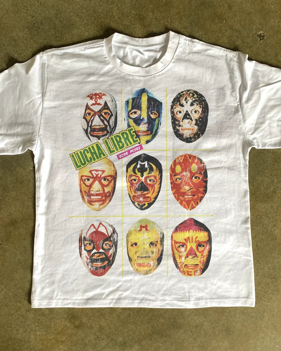 Lucha Libre Mexican Wrestling Graphic - Adult & Kids T-Shirts, Sweatshirts & Hoodies apparel design preview 1