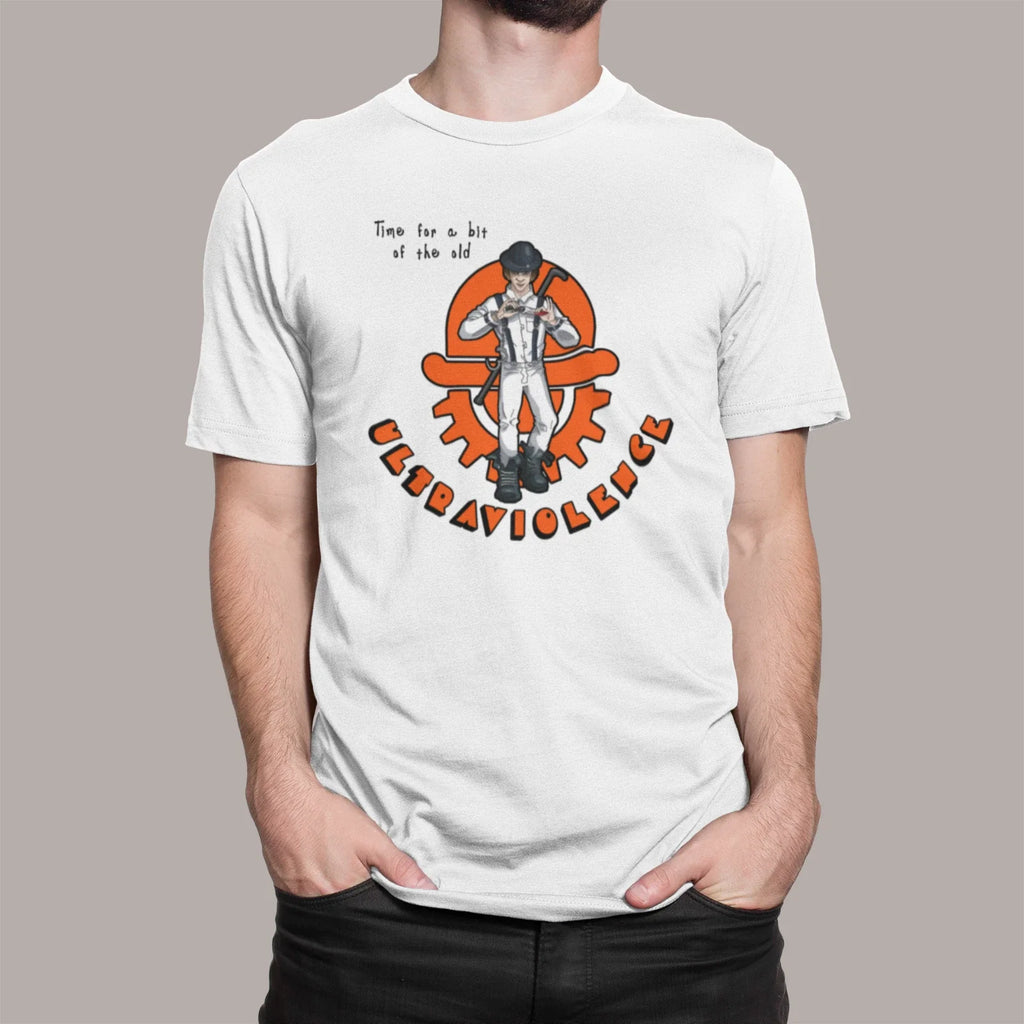 A CLOCKWORK ORANGE ULTRA VIOLENCE RETRO CULT MOVIE - Adult & Kids T-Shirts, Sweatshirts & Hoodies apparel design preview 1