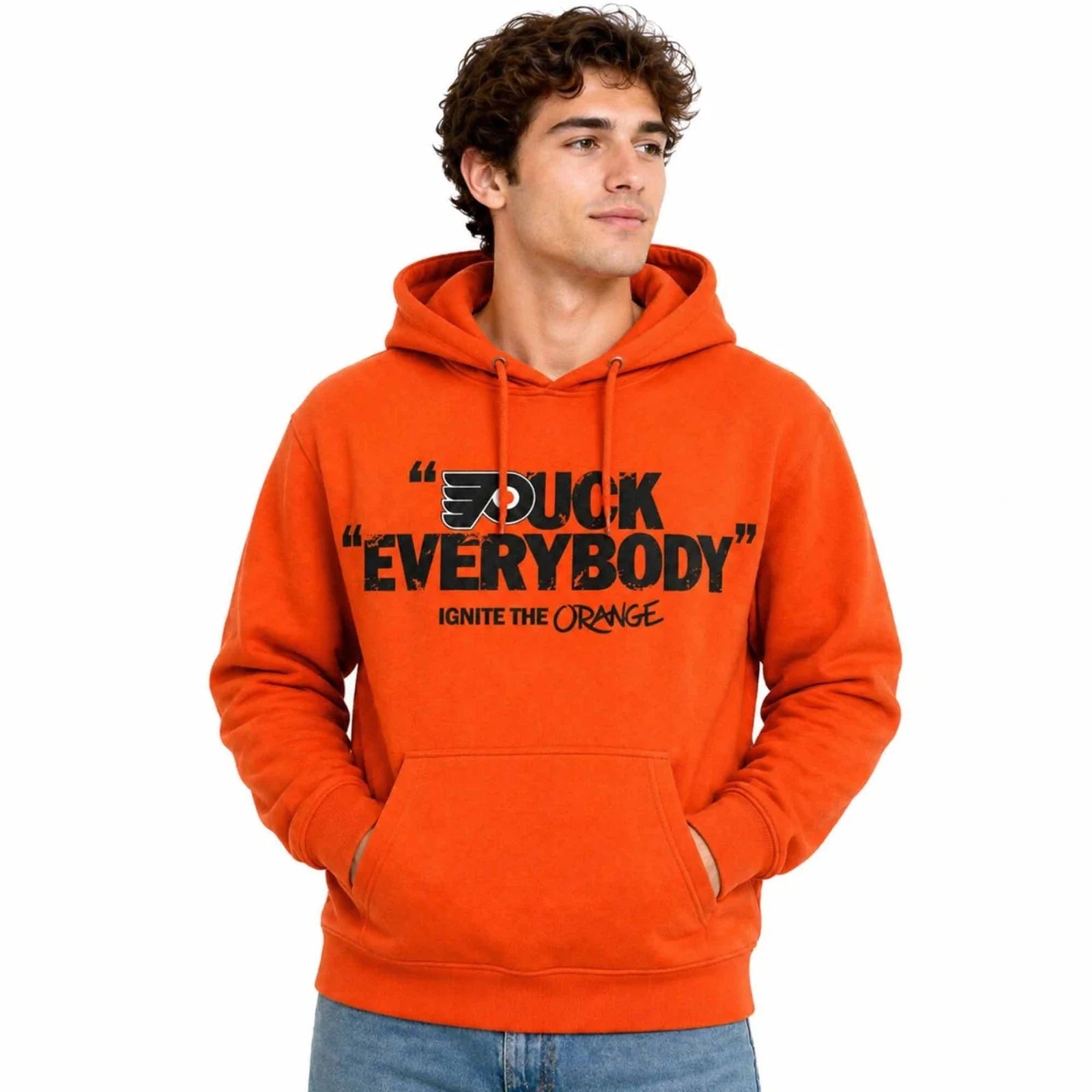 HOT ITEM Puck Everybody Orange Flyers 2026 reprint - Adult & Kids T-Shirts, Sweatshirts & Hoodies apparel design preview 1