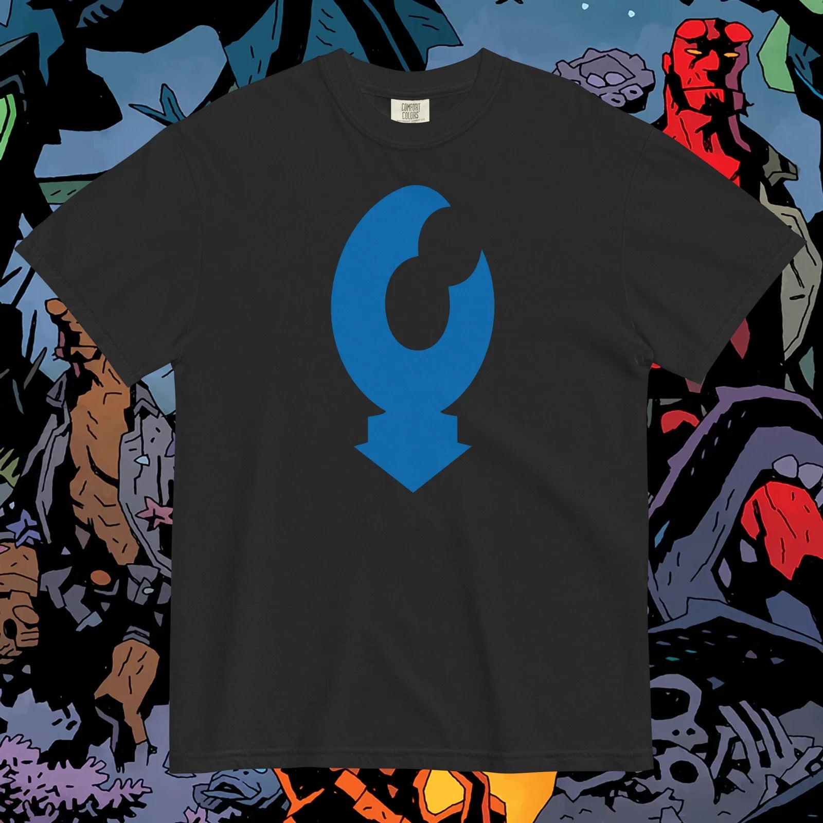 Hellboy Lobster Johnson - Adult & Kids T-Shirts, Sweatshirts & Hoodies apparel design preview 1
