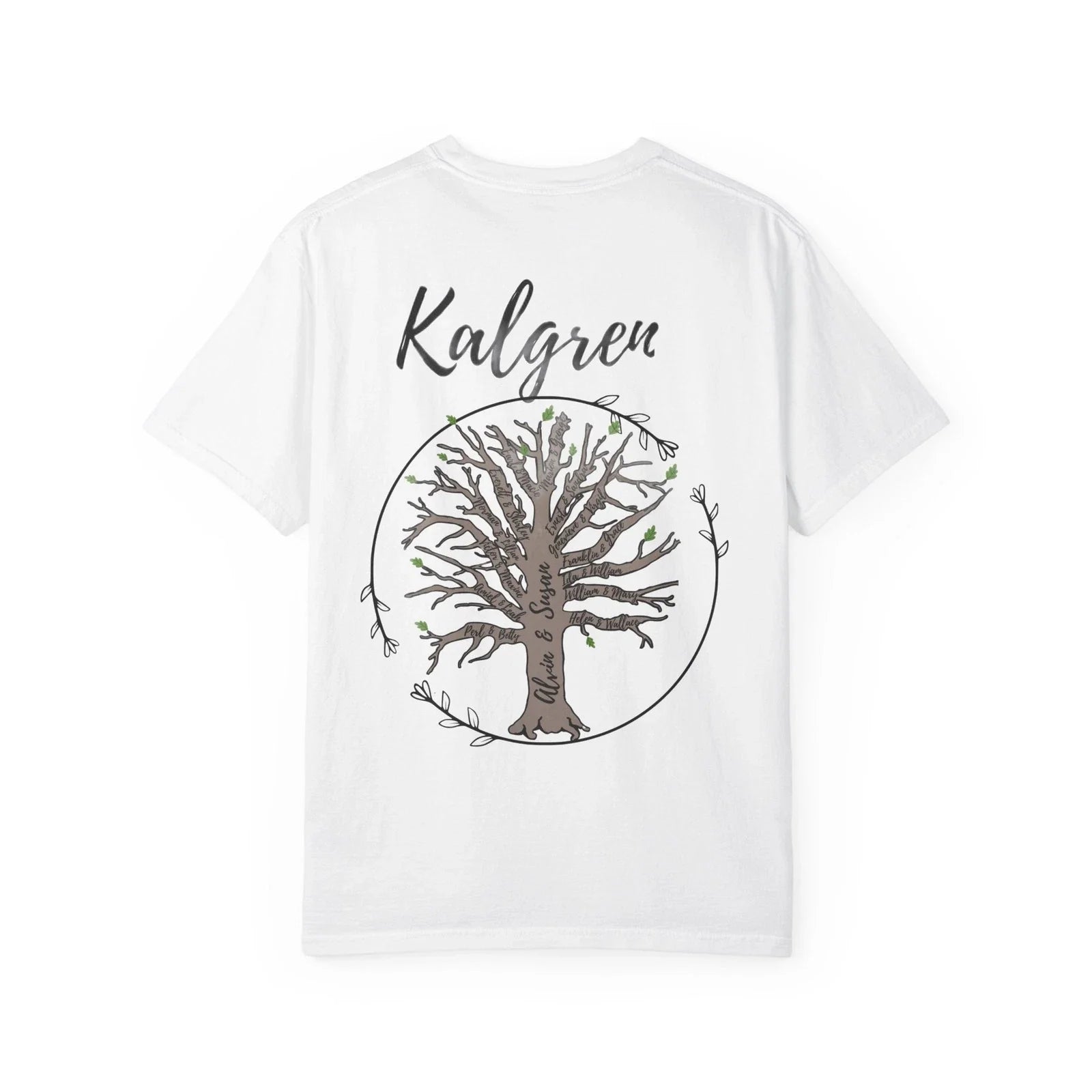 Family Name Tree Custom Surname - Adult & Kids T-Shirts, Sweatshirts & Hoodies apparel design preview 1