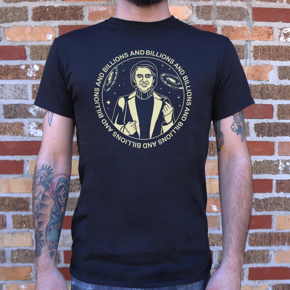 Sagan Billions - Adult & Kids T-Shirts, Sweatshirts & Hoodies apparel design preview 1