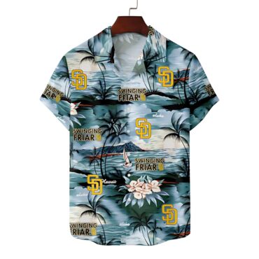 San Diego Padres Coastal Classic Hawaiian - Adult & Kids T-Shirts, Sweatshirts & Hoodies apparel design preview 1