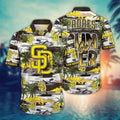 San Diego Padres Island Vibes Hawaiian - Adult & Kids T-Shirts, Sweatshirts & Hoodies apparel design preview 1