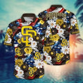 San Diego Padres Patriot Blooms Hawaiian - Adult & Kids T-Shirts, Sweatshirts & Hoodies apparel design preview 1
