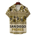 San Diego Padres Tribal Heritage Hawaiian - Adult & Kids T-Shirts, Sweatshirts & Hoodies apparel design preview 1