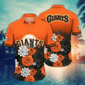 San Francisco Giants Floral Bloom Hawaiian - Adult & Kids T-Shirts, Sweatshirts & Hoodies apparel design preview 1