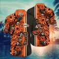 San Francisco Giants Floral Stripe Hawaiian - Adult & Kids T-Shirts, Sweatshirts & Hoodies apparel design preview 1
