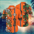 San Francisco Giants Jungle Leaf Hawaiian - Adult & Kids T-Shirts, Sweatshirts & Hoodies apparel design preview 1
