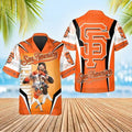 San Francisco Giants Legendary Players Hawaiian - Adult & Kids T-Shirts, Sweatshirts & Hoodies apparel design preview 1