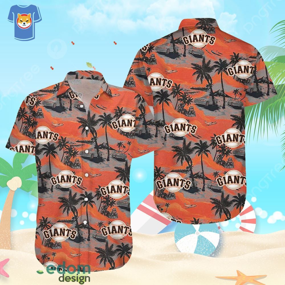 San Francisco Giants MLB Aloha Beach Gift Hawaiian - Adult & Kids T-Shirts, Sweatshirts & Hoodies apparel design preview 1