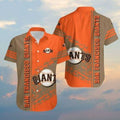San Francisco Giants Retro Brush Stroke Hawaiian - Adult & Kids T-Shirts, Sweatshirts & Hoodies apparel design preview 1
