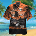 San Francisco Giants Short Sleeve Button Up Tropical - Adult & Kids T-Shirts, Sweatshirts & Hoodies apparel design preview 1