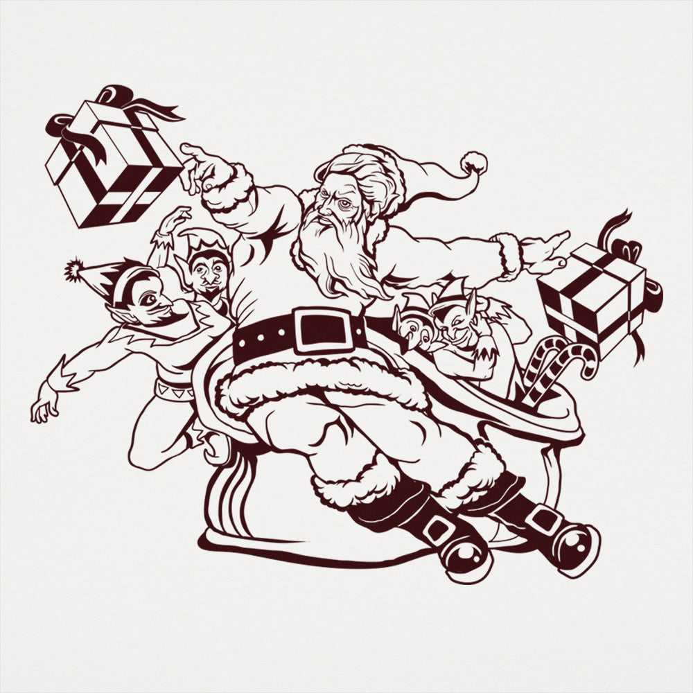 Santa Almighty - Adult & Kids T-Shirts, Sweatshirts & Hoodies apparel design preview 1