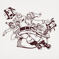 Santa Almighty - Adult & Kids T-Shirts, Sweatshirts & Hoodies apparel design preview 1