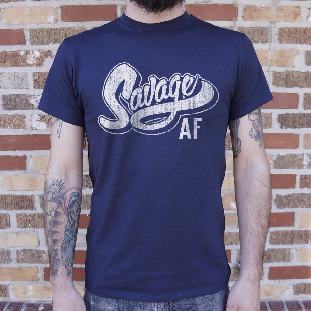 Savage AF - Adult & Kids T-Shirts, Sweatshirts & Hoodies apparel design preview 1