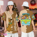 Scooby Doo Hippie Van Funny Horror Cartoon Hawaiian - Adult & Kids T-Shirts, Sweatshirts & Hoodies apparel design preview 1