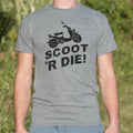 Scoot 'R Die - Adult & Kids T-Shirts, Sweatshirts & Hoodies apparel design preview 1