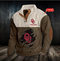 Sooners Basketball College Team Corduroy Stand Collar - Adult & Kids T-Shirts, Sweatshirts & Hoodies apparel design preview 1