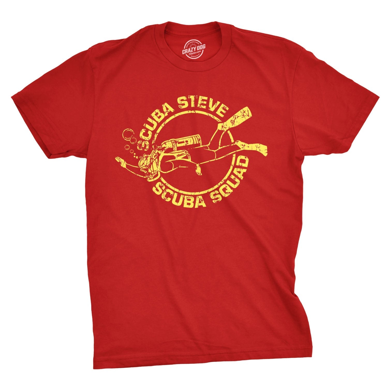 Scuba Steve - Adult & Kids T-Shirts, Sweatshirts & Hoodies apparel design preview 1