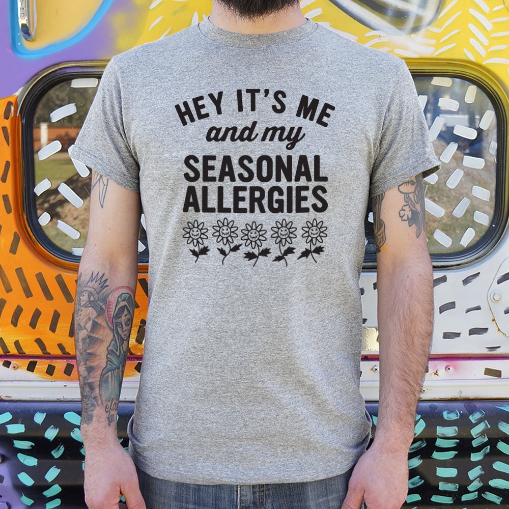 Seasonal Allergies - Adult & Kids T-Shirts, Sweatshirts & Hoodies apparel design preview 1