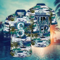 Seattle Mariners Tropic Tide Hawaiian - Adult & Kids T-Shirts, Sweatshirts & Hoodies apparel design preview 1