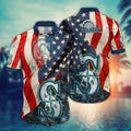 Seattle Mariners Tropical Breeze Hawaiian - Adult & Kids T-Shirts, Sweatshirts & Hoodies apparel design preview 1
