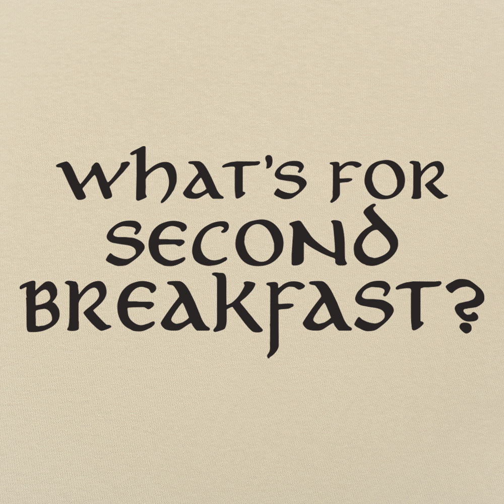 Second Breakfast - Adult & Kids T-Shirts, Sweatshirts & Hoodies apparel design preview 1