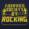 Service By Rocking - Adult & Kids T-Shirts, Sweatshirts & Hoodies apparel design preview 1
