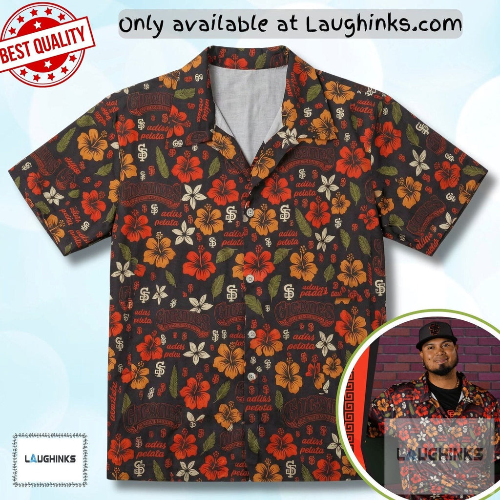 SF Giants Gigantes Aloha Hawaiian Giveaway 2026 - Adult & Kids T-Shirts, Sweatshirts & Hoodies apparel design preview 1