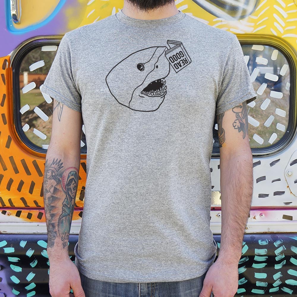 Shark Read Good - Adult & Kids T-Shirts, Sweatshirts & Hoodies apparel design preview 1