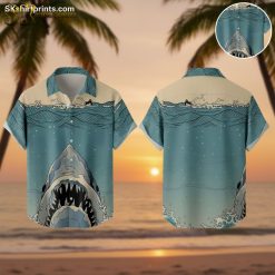 Tropical Sharks Hawaiian for Men Women Ocean Beach - Adult & Kids T-Shirts, Sweatshirts & Hoodies apparel design preview 1