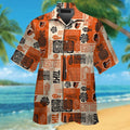 Short Sleeve Baltimore Orioles Hawaiian Button Up - Adult & Kids T-Shirts, Sweatshirts & Hoodies apparel design preview 1