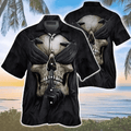 Silence Tattoo Skull Art Horror Themed Hawaiian - Adult & Kids T-Shirts, Sweatshirts & Hoodies apparel design preview 1