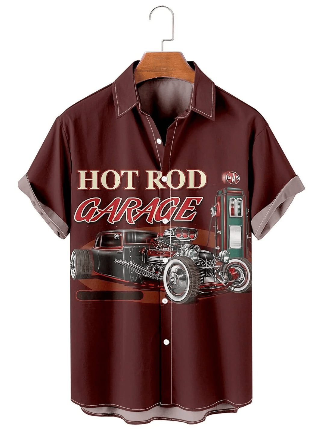 Simple Car Print Casual Lapel Trendy Hawaiian - Adult & Kids T-Shirts, Sweatshirts & Hoodies apparel design preview 1